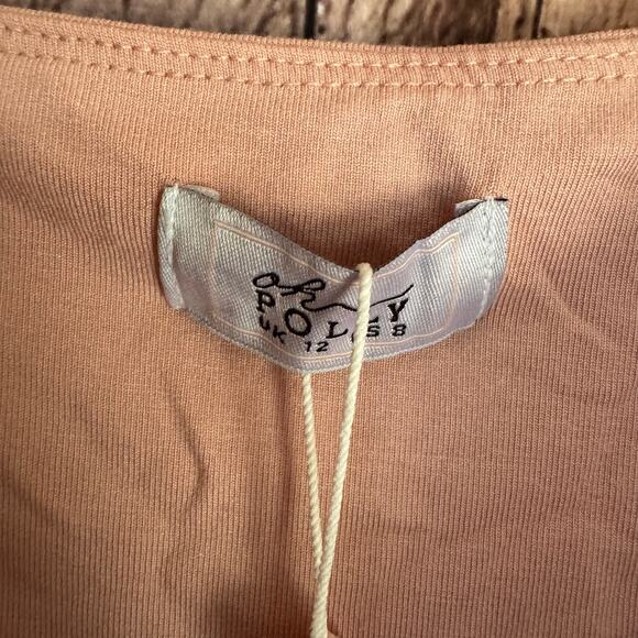 Oh Polly Dress Bellissima Pretty Pink Bodycon Mini Size 8 NWT Weekend Romantic - Picture 10 of 10